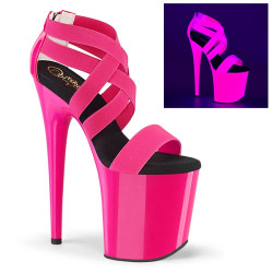 Pleaser FLAMINGO-869UV Pink Exotic Pole Dance High Heels