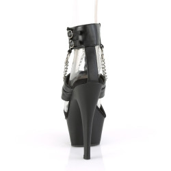 Pleaser KISS-261 Ankle Strap High Heels Platform Shoes