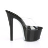 Pleaser SKY-301CRS Rhinestone Heeled Platform Mules Women