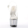 Pleaser STARDANCE-708 Transparent Platform High Heels