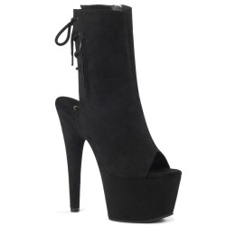 Pleaser ADORE-1018FS Black Vegan Suede Sale Women