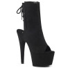 Pleaser ADORE-1018FS Black Vegan Suede Sale Women