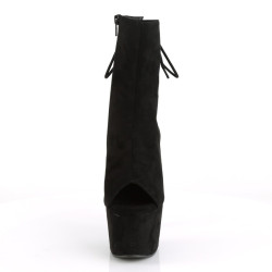 Pleaser ADORE-1018FS Black Vegan Suede Sale Women