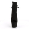 Pleaser ADORE-1018FS Black Vegan Suede Sale Women