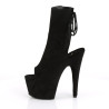 Pleaser ADORE-1018FS Black Vegan Suede Sale Women