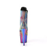 Pleaser ADORE-1020RC-REFL Rainbow Reflective Chrome