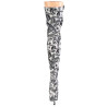 Pleaser ADORE-3000DP White Black Fabric Sale Women