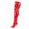 Pleaser COURTLY-3012 Red Patent Sale Women