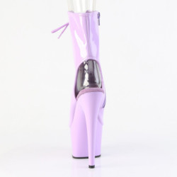 Pleaser ADORE-1016 Lavender Patent Women Ankle Boots