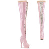 Pleaser DELIGHT-3027 Rose White Patent Sale Women