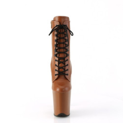 Pleaser FLAMINGO-1020 Caramel Vegan Leather Sale Women