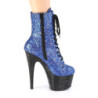 Pleaser ADORE-1020MG Blue Glitter Black Sale Women