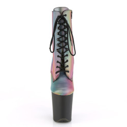 Pleaser FLAMINGO-1020REFL Rainbow Reflective Black Sale