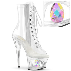 Pleaser MOON-1021C-DIA Transparent Sale Women