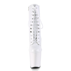 Pleaser XTREME-1020 White Patent Sale Women