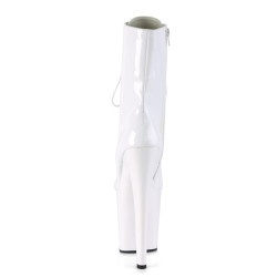 Pleaser XTREME-1020 White Patent Sale Women