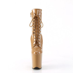 Pleaser FLAMINGO-1020 Toffee Patent Sale Women