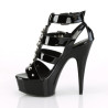 Pleaser DELIGHT-658 Patent Strappy High Heels Sandals