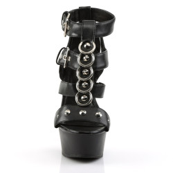 Pleaser DELIGHT-658 Vegan Strappy High Heels Sandals