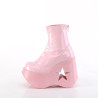 Demonia DYNAMITE-100 Rose Hologram Platform Wedge Boots
