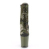 Pleaser FLAMINGO-1020CAMO Green Camouflage Fabric Sale