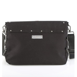 Demonia HB-662 Black Canvas Handbags Women