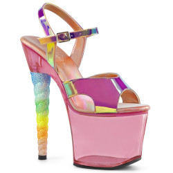 Pleaser UNICORN-711T Unicorn Heeled Pole Dance Shoes
