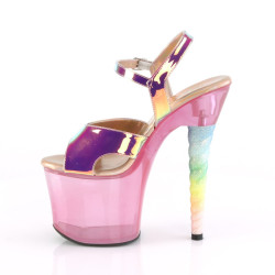 Pleaser UNICORN-711T Unicorn Heeled Pole Dance Shoes