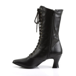 Funtasma VICTORIAN-120 Vegan Victorian Women Ankle Boots