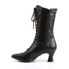 Funtasma VICTORIAN-120 Vegan Victorian Women Ankle Boots