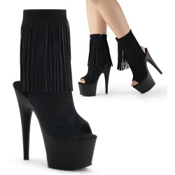 Pleaser ADORE-1019 Black Suede Sale Women