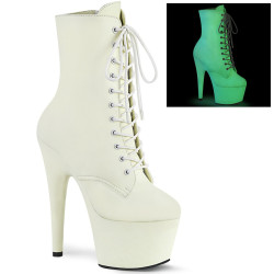 Pleaser ADORE-1020GD White Leather Sale Women