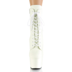 Pleaser ADORE-1020GD White Leather Sale Women