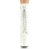 Pleaser ADORE-1020GD White Leather Sale Women