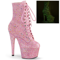 Pleaser ADORE-1020GDLG Pink Glitter Sale Women
