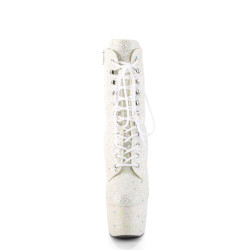 Pleaser ADORE-1020GDLG White Glitter Sale Women