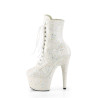 Pleaser ADORE-1020GDLG White Glitter Sale Women