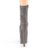 Pleaser FLAMINGO-1020FS Grey Vegan Suede Sale Women