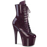 Pleaser ADORE-1020GP Eggplant Glitter Patent Sale Women