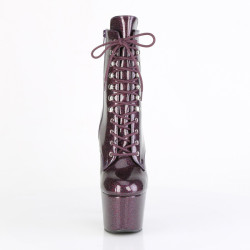 Pleaser ADORE-1020GP Eggplant Glitter Patent Sale Women