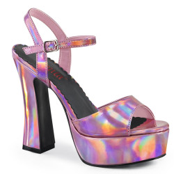 Demonia DOLLY-09 Pink Hologram Sale Women