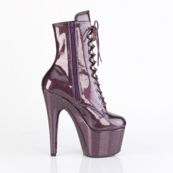 Pleaser ADORE-1020GP Eggplant Glitter Patent Sale Women