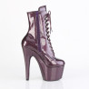 Pleaser ADORE-1020GP Eggplant Glitter Patent Sale Women