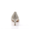 Fabulicious DORIS-06 Nude Glitter Mesh Fabric Sale Women