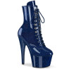 Pleaser ADORE-1020GP Blue Glitter Patent Sale Women