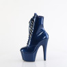 Pleaser ADORE-1020GP Blue Glitter Patent Sale Women