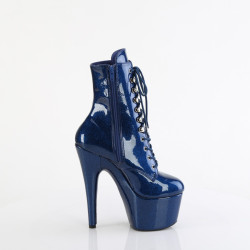 Pleaser ADORE-1020GP Blue Glitter Patent Sale Women