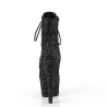 Pleaser ADORE-1020GWR Black Glitter Sale Women