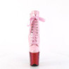 Pleaser FLAMINGO-1020HG Rose Hologram Patent Rainbow
