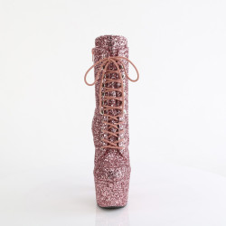 Pleaser ADORE-1020GWR Rose Gold Glitter Sale Women